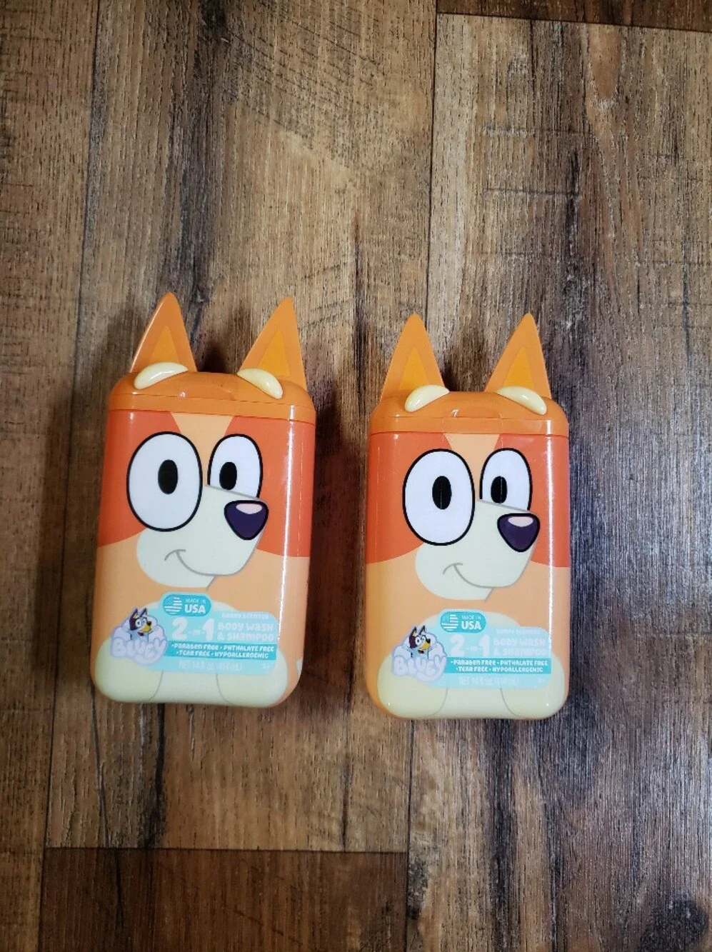 Set Of 2 Bluey Berry Scented Shampoo & Body Wash